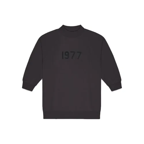 Fear Of God Essentials Women's 1977 3/4 Sleeve Mockneck Iron