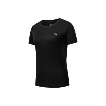Erke T Shirts Women's Jet Black