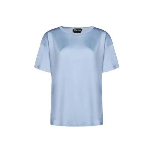 TOM FORD T-Shirts Women's Sky Blue