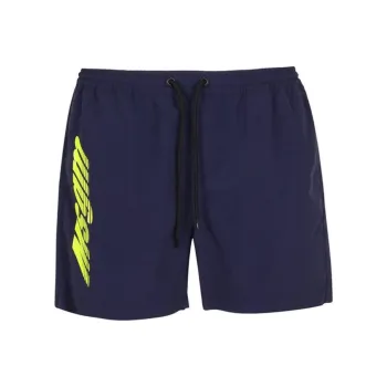 MSGM Logo Printed Swim Shorts