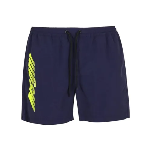 MSGM Logo Printed Swim Shorts