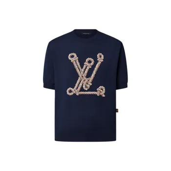 LOUIS VUITTON Nautical Lv Knit Top