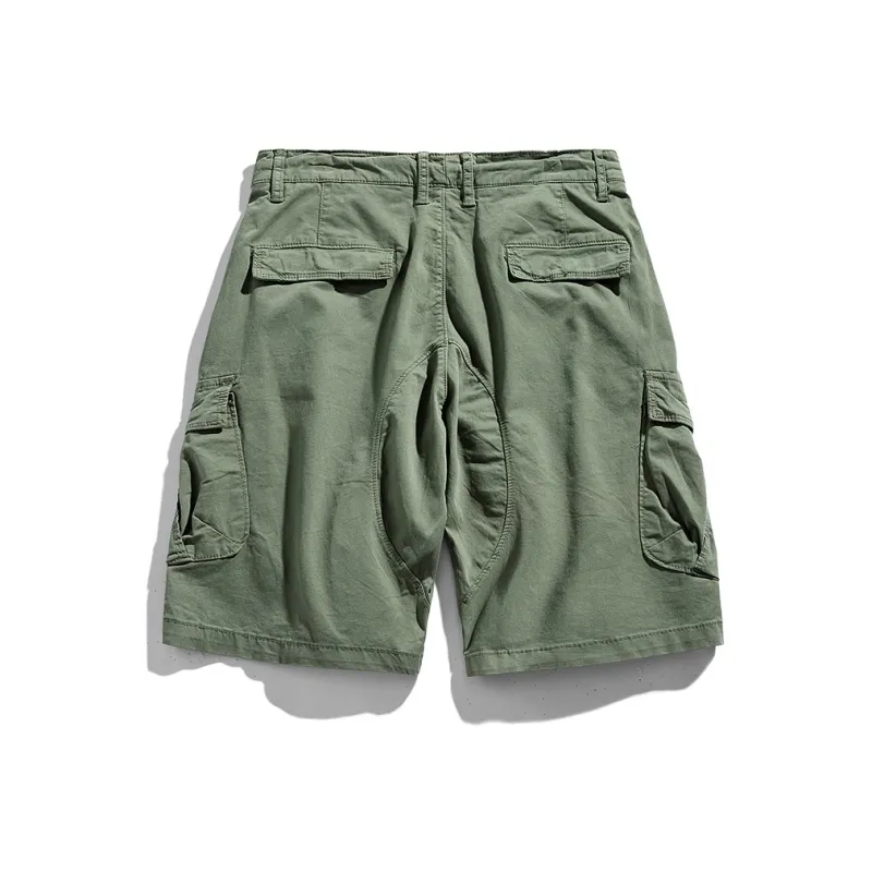 Jeep Casual Shorts Unisex Army Green-3