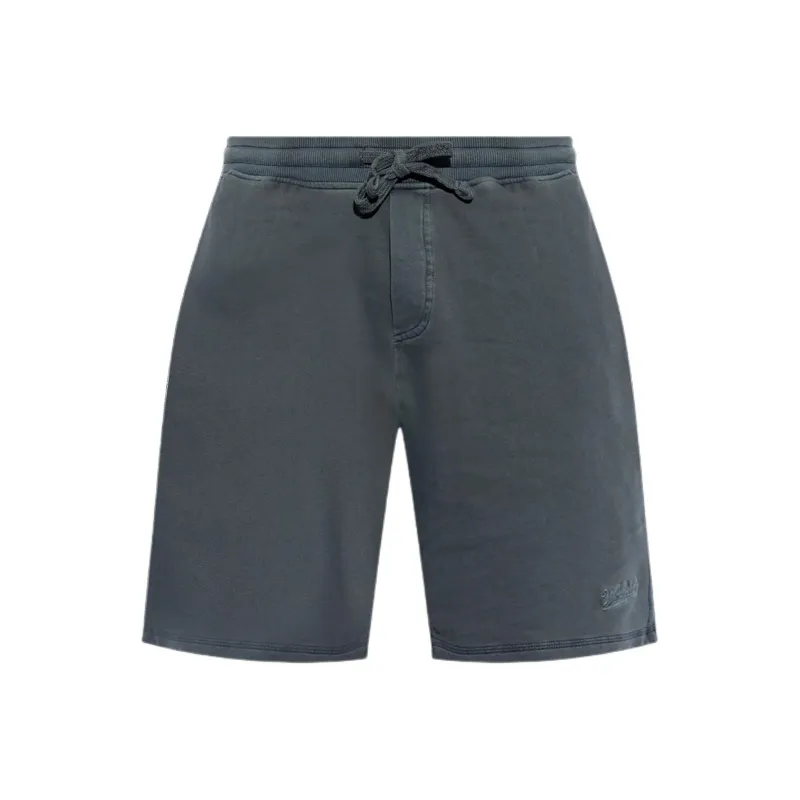 WOOLRICH Logo Embroidered Drawstring Shorts-0