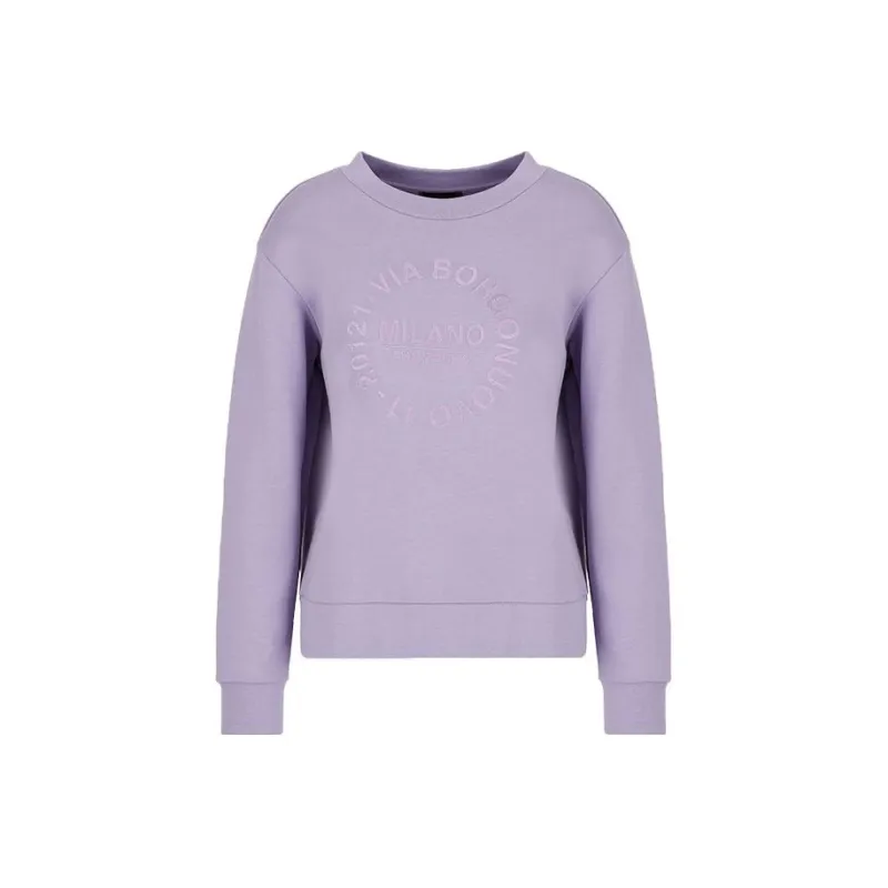 EMPORIO ARMANI Sweatshirts Women's Purple-0