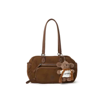 JACD PU Handbag, Shoulder Bag Regular Women's Sun Dried Brown/Chocolate