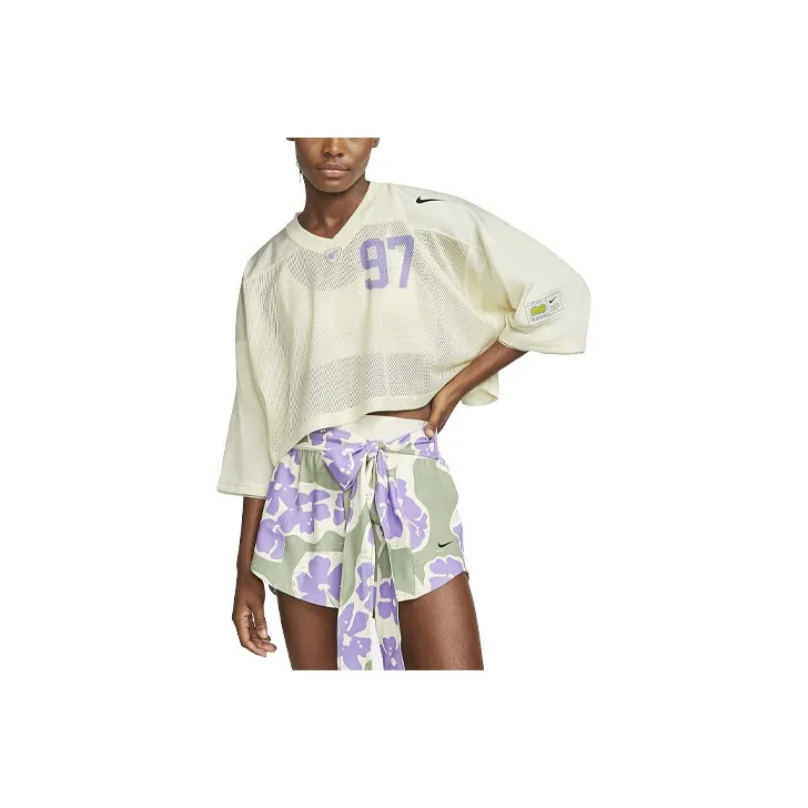 Nike X Naomi Osaka Co-branded Series T-Shirts Women's Coconut Milk-0