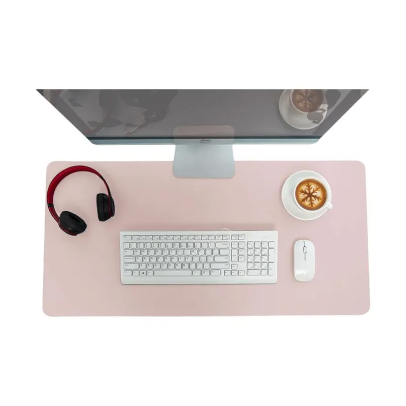 Spinning Autumn Pie Desk Extra Large Leather Cushion Waterproof No Wash Coffee Table Mat For Kids' Study-8