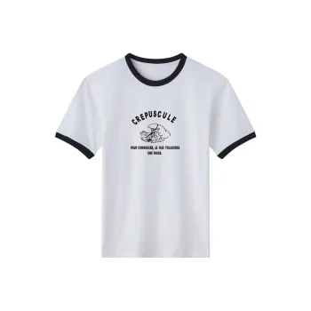 TEME T Shirt Women's White & Black