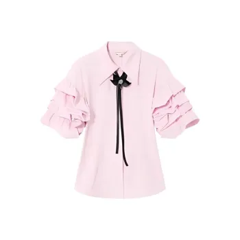 YINER GoodLand Shirts Women's Pink