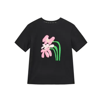 Yu Qianwen T Shirt Women's Black