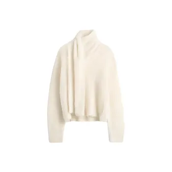 TOTEME Draped scarf Sweater