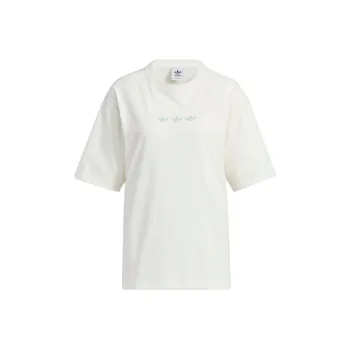 Adidas Originals T Shirt Women's Jade White