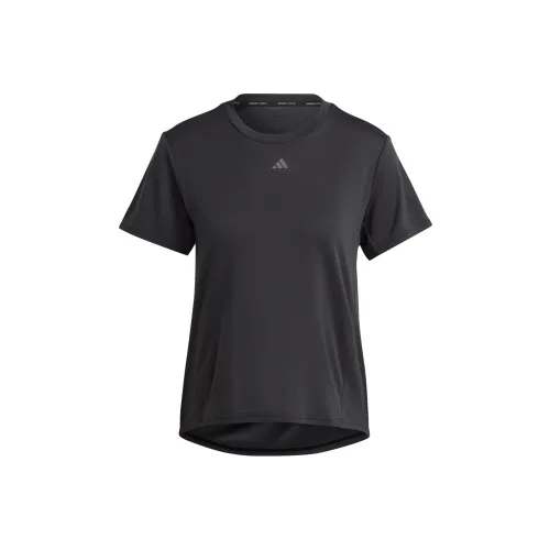 Adidas HIIT Drop Shoulder Sleeve T Shirt Women's Black