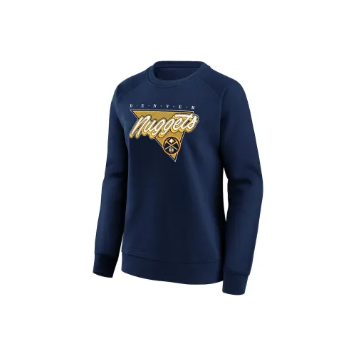 NBA Denver Nuggets Fanatics Sweatshirt Women's Blue