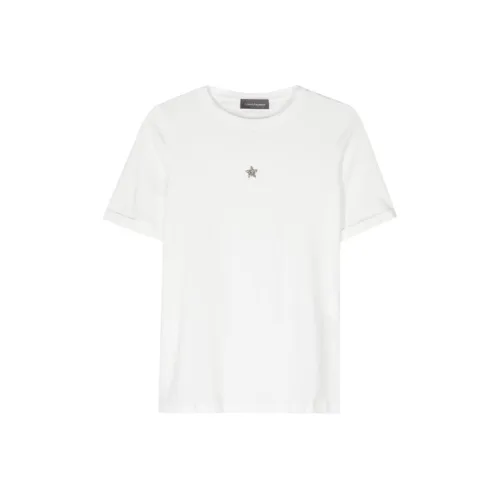 Lorena Antoniazzi Acquarius Star appliqué T shirt