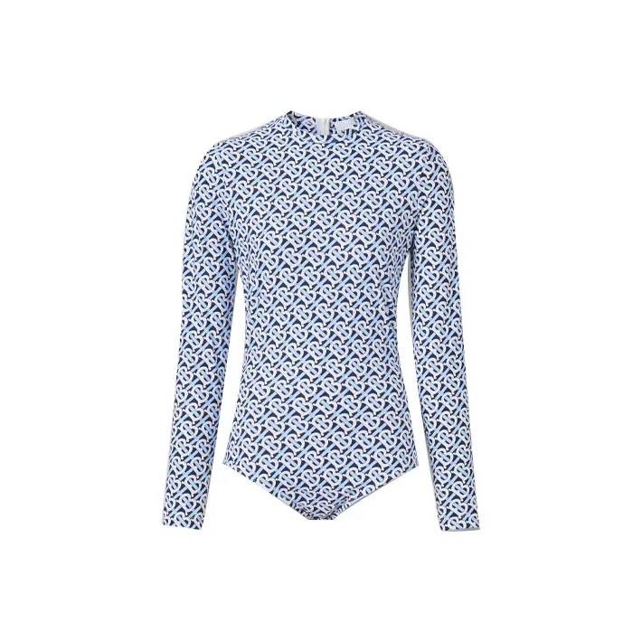 Burberry FW21 Bodysuits Women's Blue-0