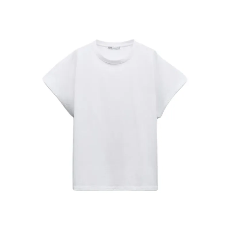 ZARA T Shirts Women's White-0