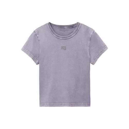 Alexander Wang SS24 Regular T Shirt Women's Lavender Pink