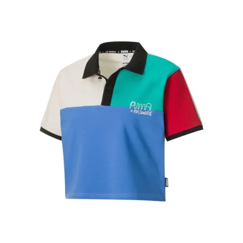PUMA Polo Shirts Women's Eggnog
