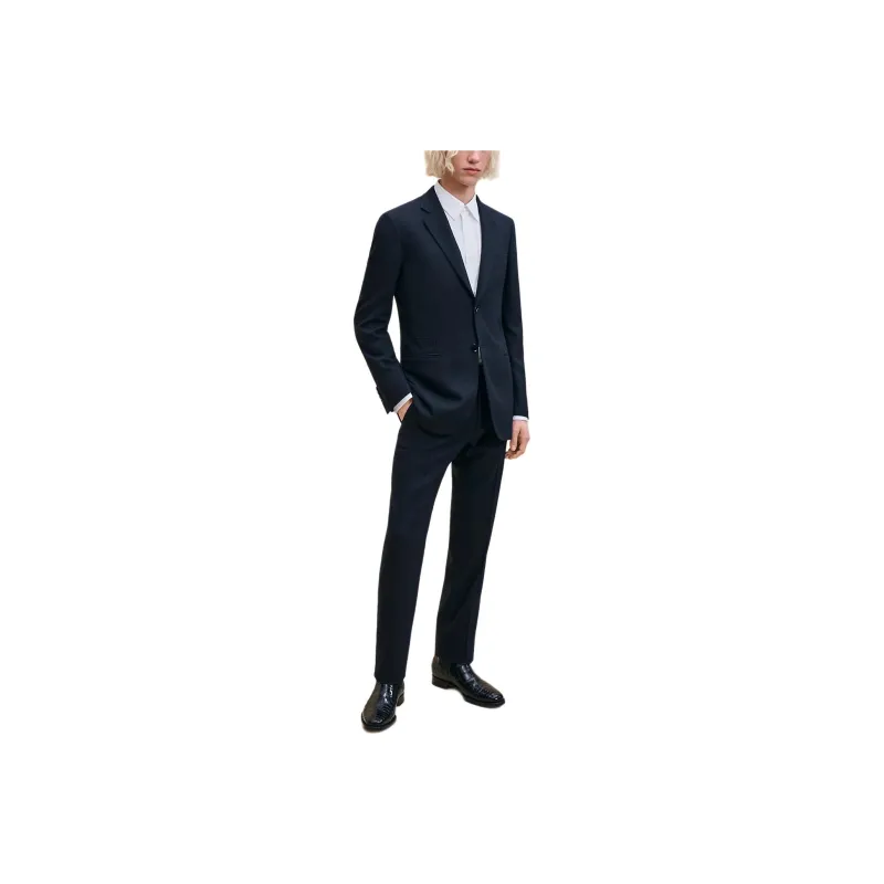 HERMES FW24 Business Suits Men's Marine Blue-0