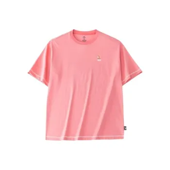 Anta Life Collection Drop Shoulder Sleeve T Shirt Women's Ocean Coral Pink