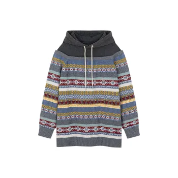 UOOYAA Sweaters Women's Gray