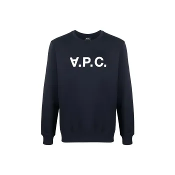 A.P.C Viva Logo Flocked Sweatshirt