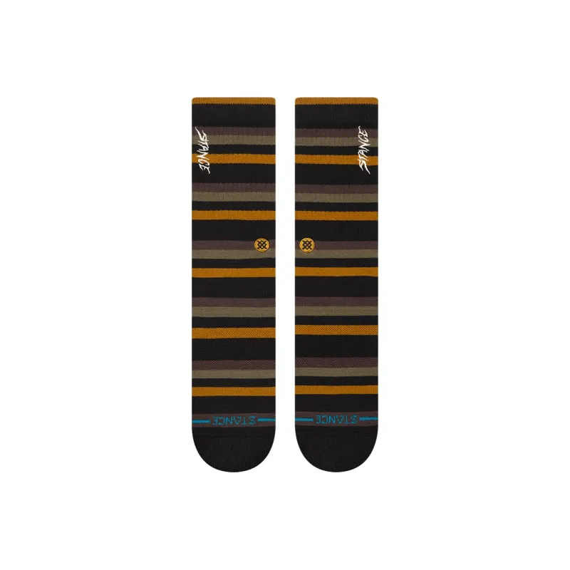 Stance Mid Calf Socks Unisex 1 Pack Black-1