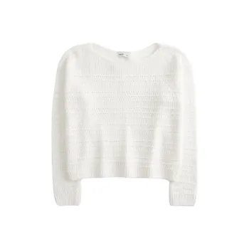 Hollister Sweater Women's White