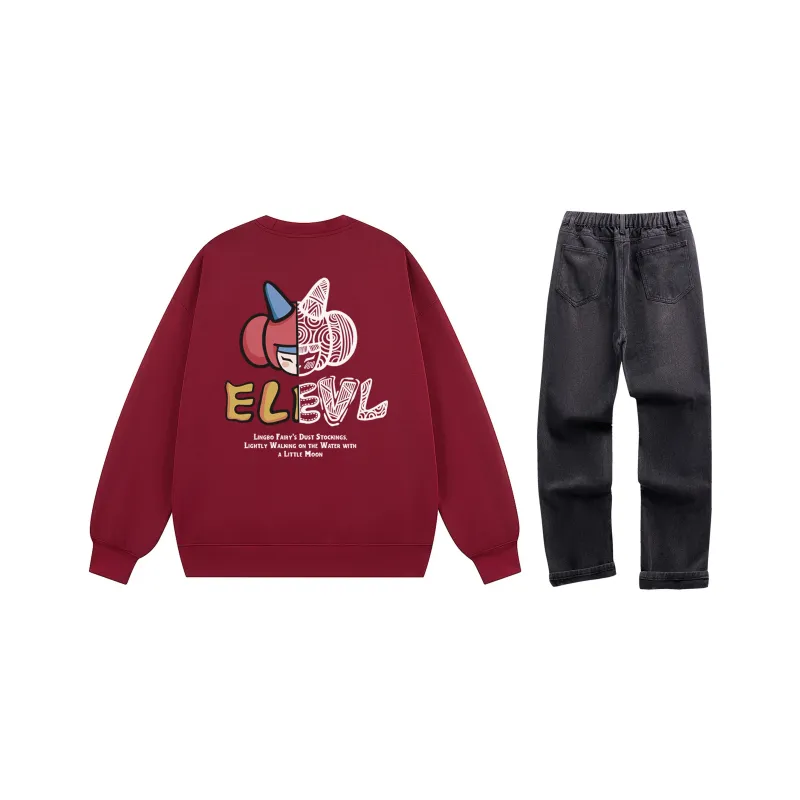 LEVEL Sweatshirt Sets Unisex-12