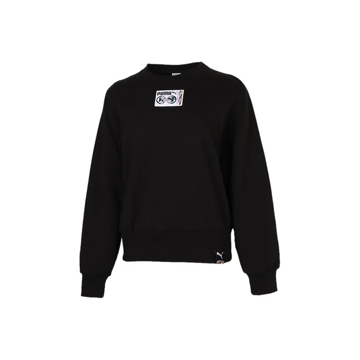 PUMA Sweatshirts Women's Black-0