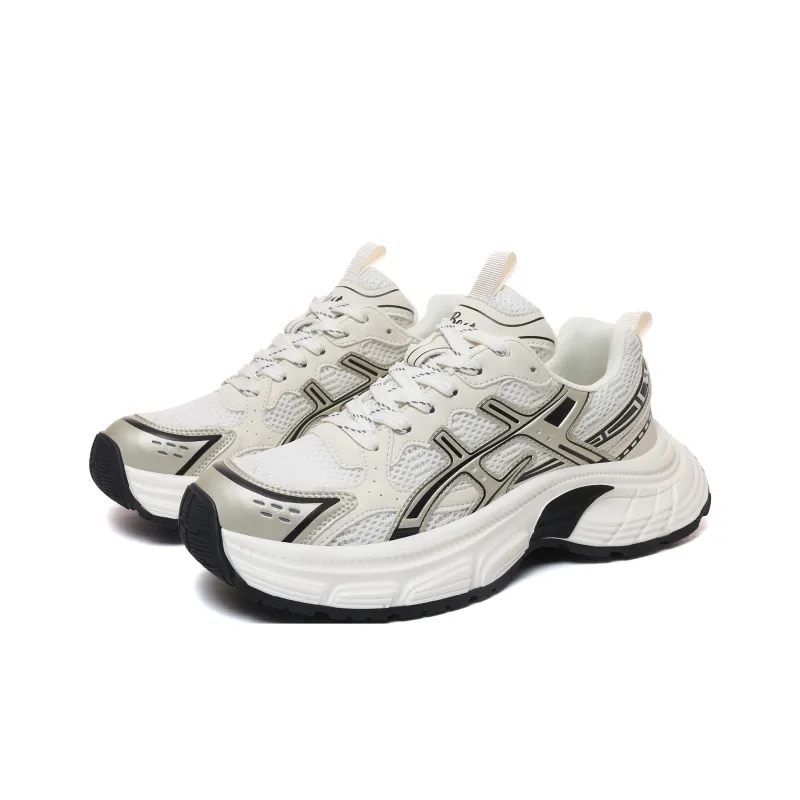CEDAR HAN Slip Resistant, Breathable, Lightweight Low Top Chunky Sneakers Men's-5