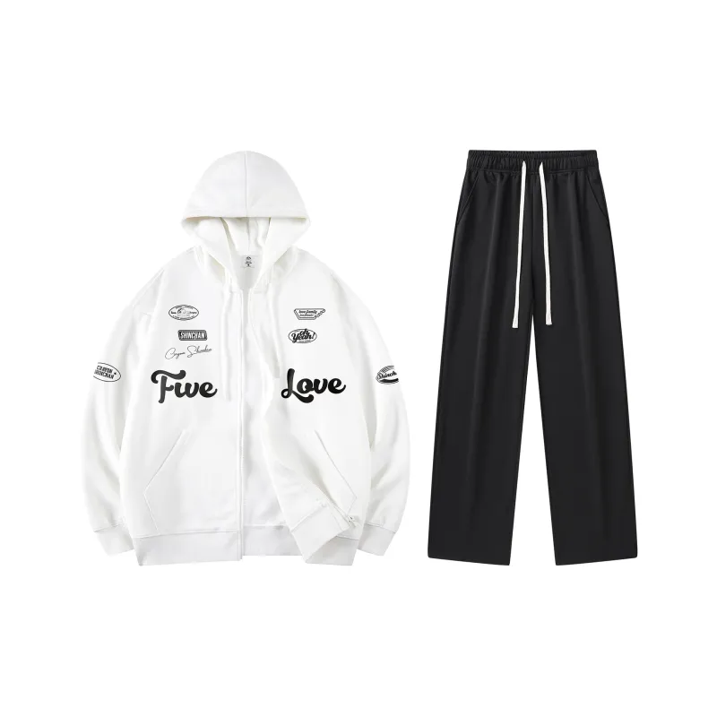 Crayon Shinchan Sweatshirt Set Unisex-4