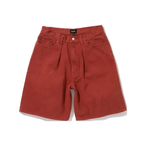 Beams Casual Shorts Men Red