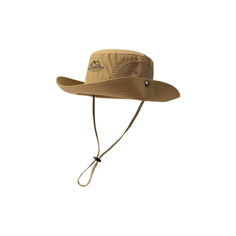 Fishing For Bears Polyester Bucket Hats Unisex-9