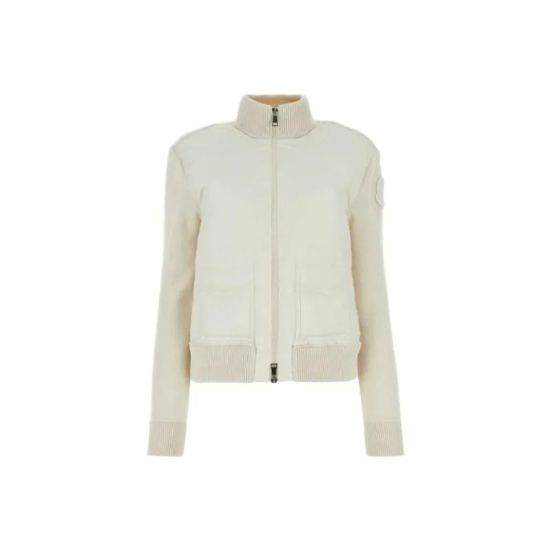 Moncler Knitted panel Padded Jacket-0