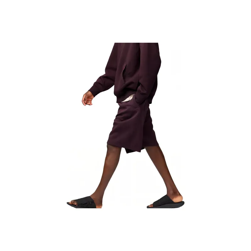 UNIQLO C Collection Casual Shorts Unisex Burgundy-0