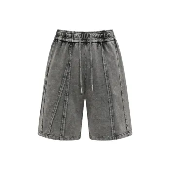 Feng Chen Wang Casual Shorts Unisex Gray