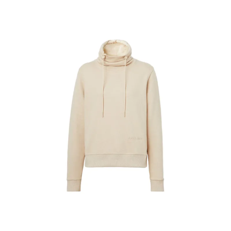 Burberry Sweatshirts Women's Soft Taupe-0