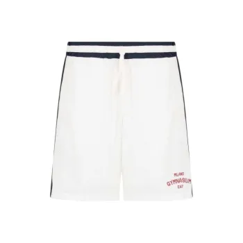 EMPORIO ARMANI EA7 SS25 Casual Shorts Men's Starlight White