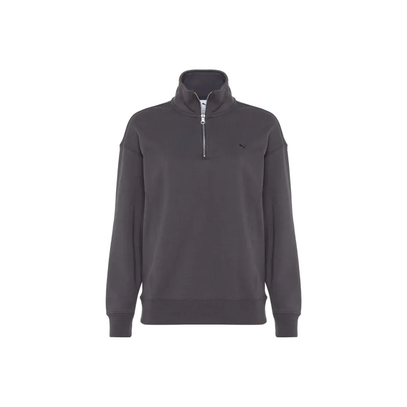 PUMA Sweatshirt Women's Dark Gray-0