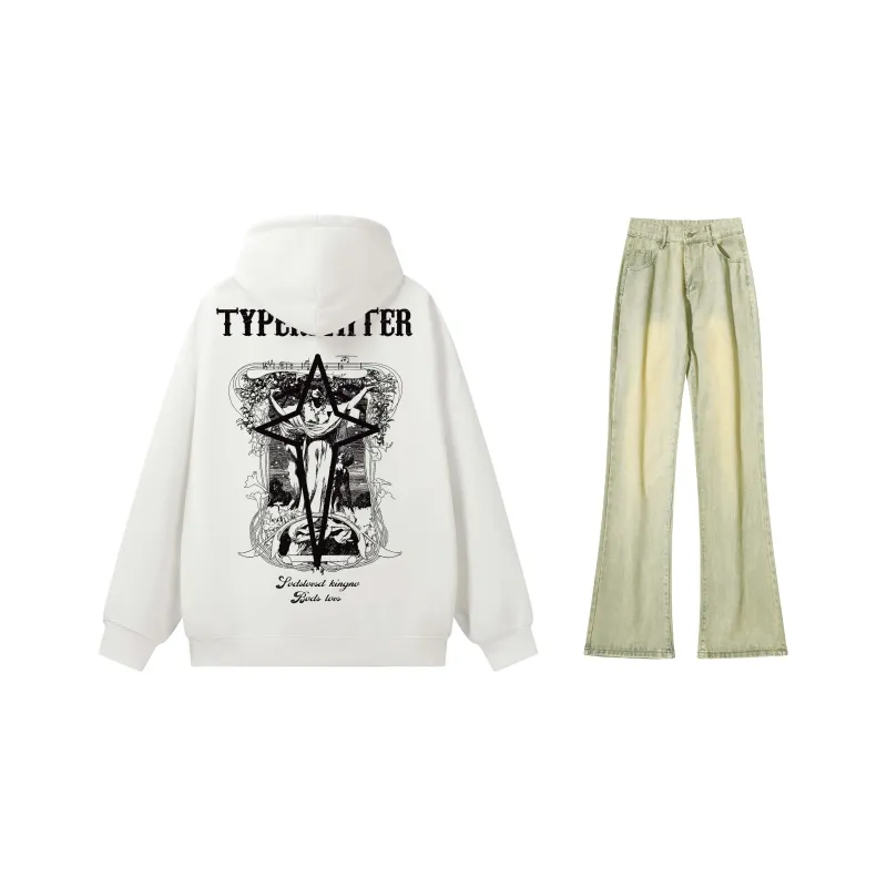 TYPERIGHTER Sweatshirt Set Unisex-18