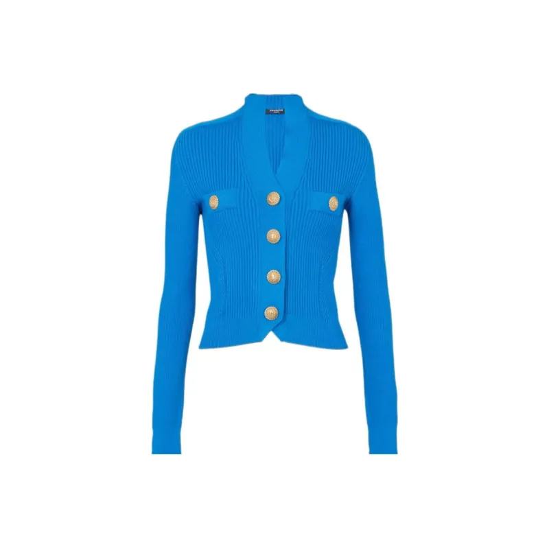 BALMAIN Sweaters Women's Blue-0