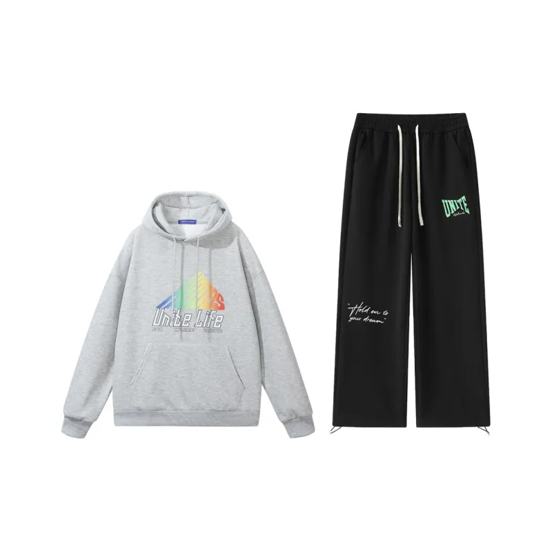 Unite Life HOODS Casual Sportswear Unisex-4