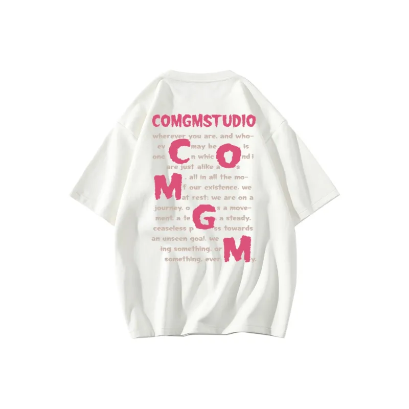 COMGM Short-Sleeved T-Shirts Unisex-5