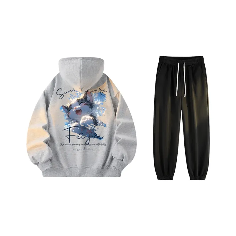 Feiyue Sweatshirt Sets Unisex-13