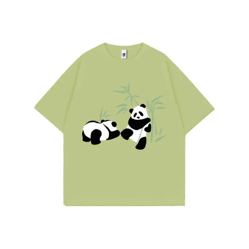 PANDA BASE T Shirts Women's-14
