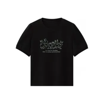 KUHNMARVIN Puff Sleeve T Shirt Women's
