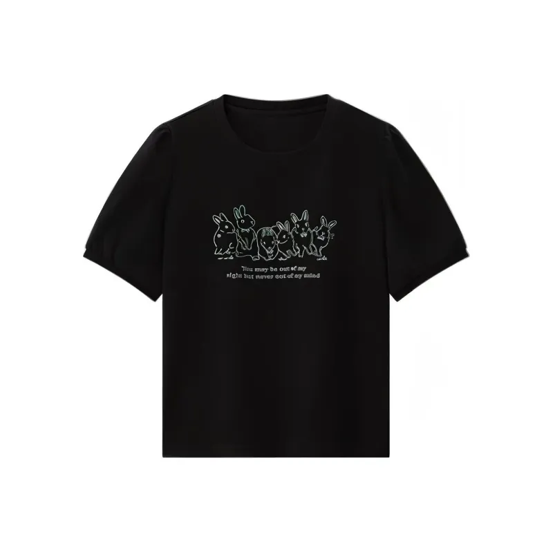 KUHNMARVIN Puff Sleeve T Shirt Women's-0